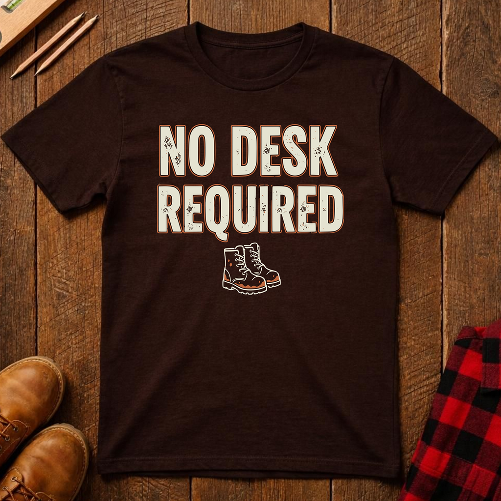 No Desk Required T-Shirt
