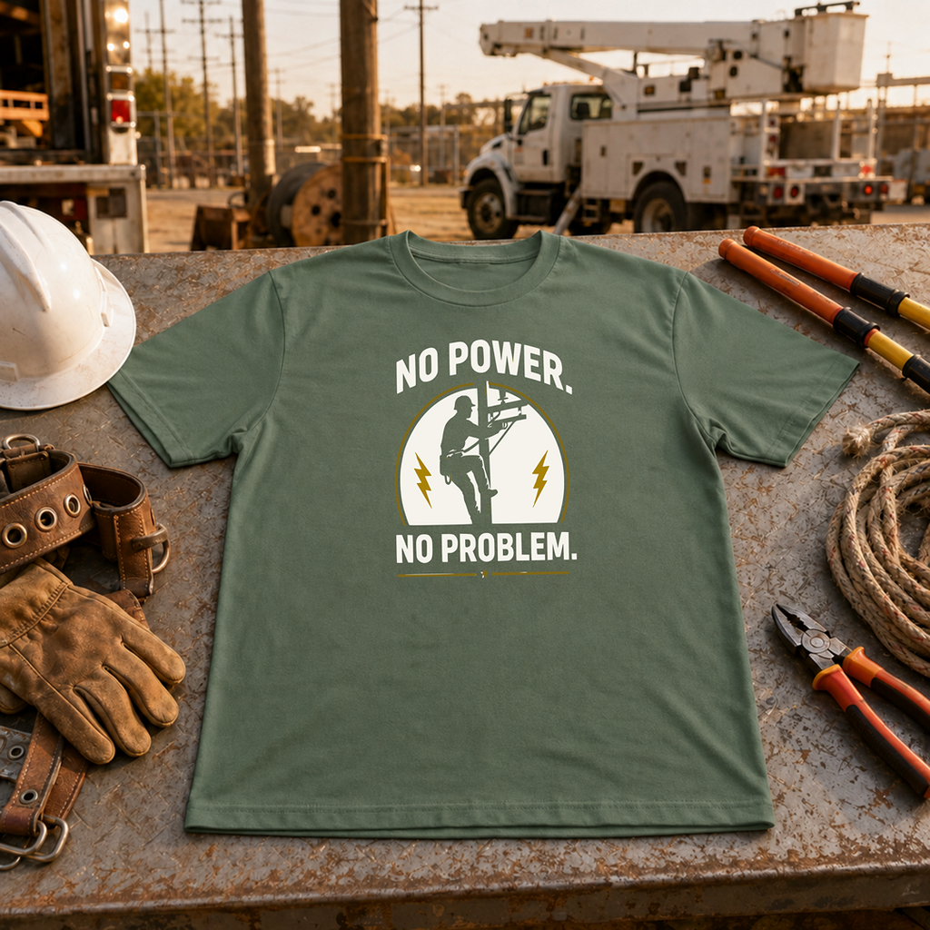 No Power No Problem T-Shirt