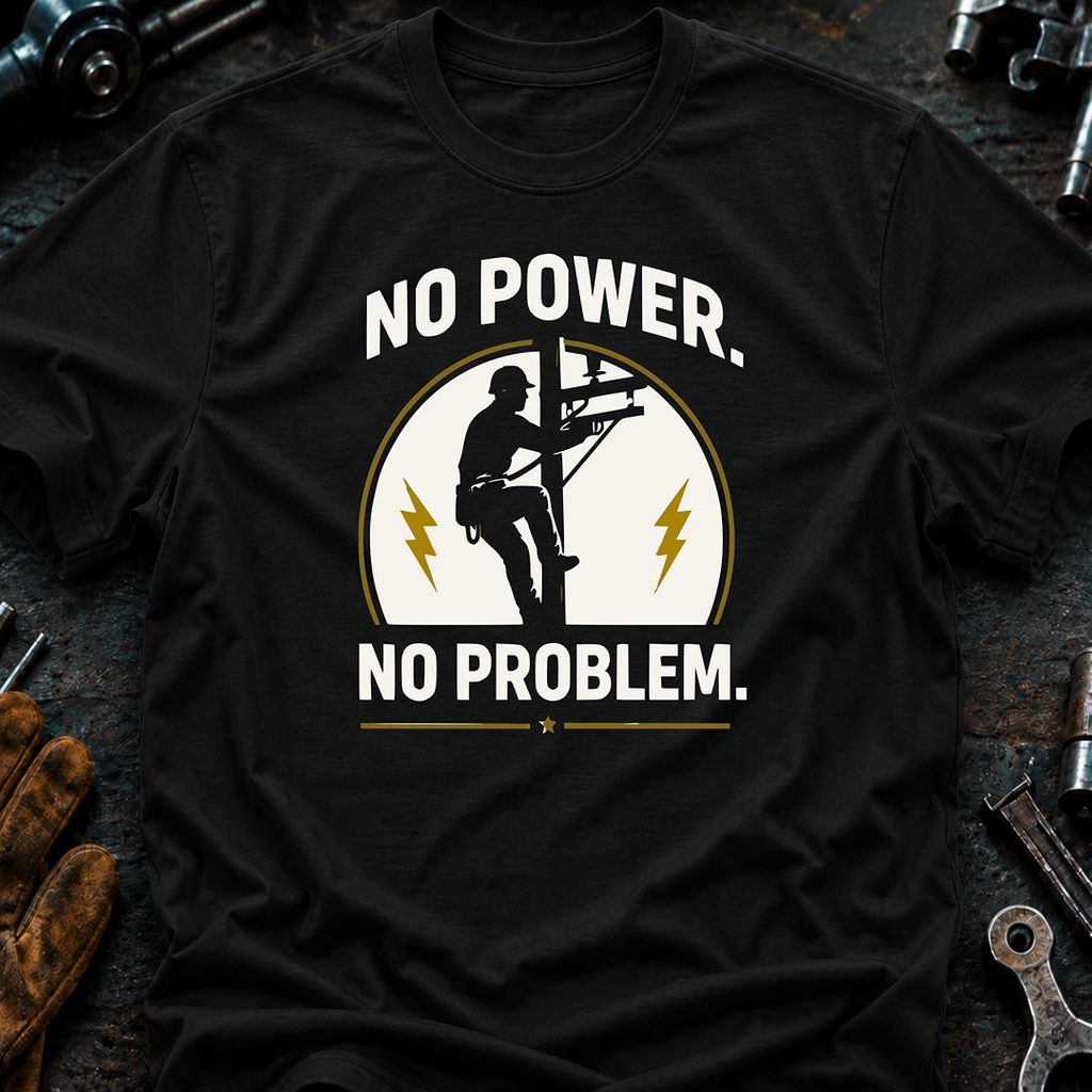 No Power No Problem T-Shirt