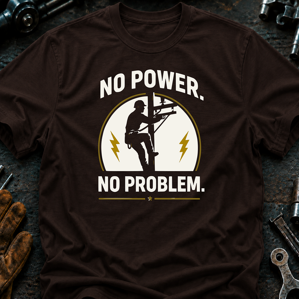 No Power No Problem T-Shirt