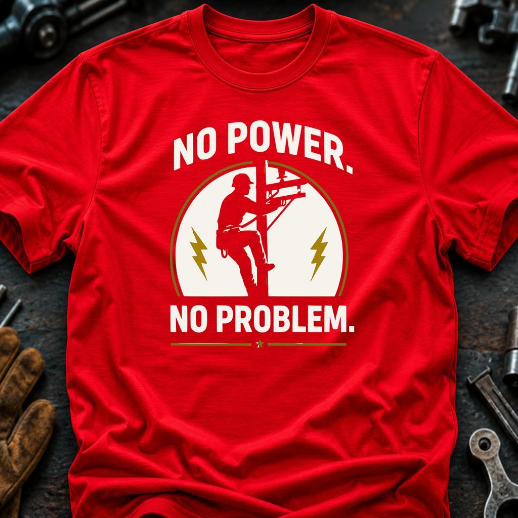 No Power No Problem T-Shirt