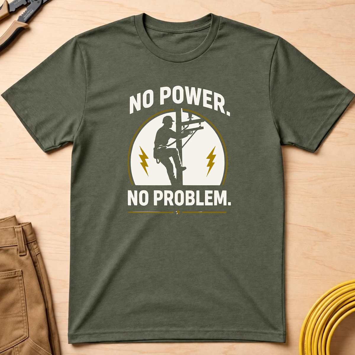 No Power. No Problem T-Shirt