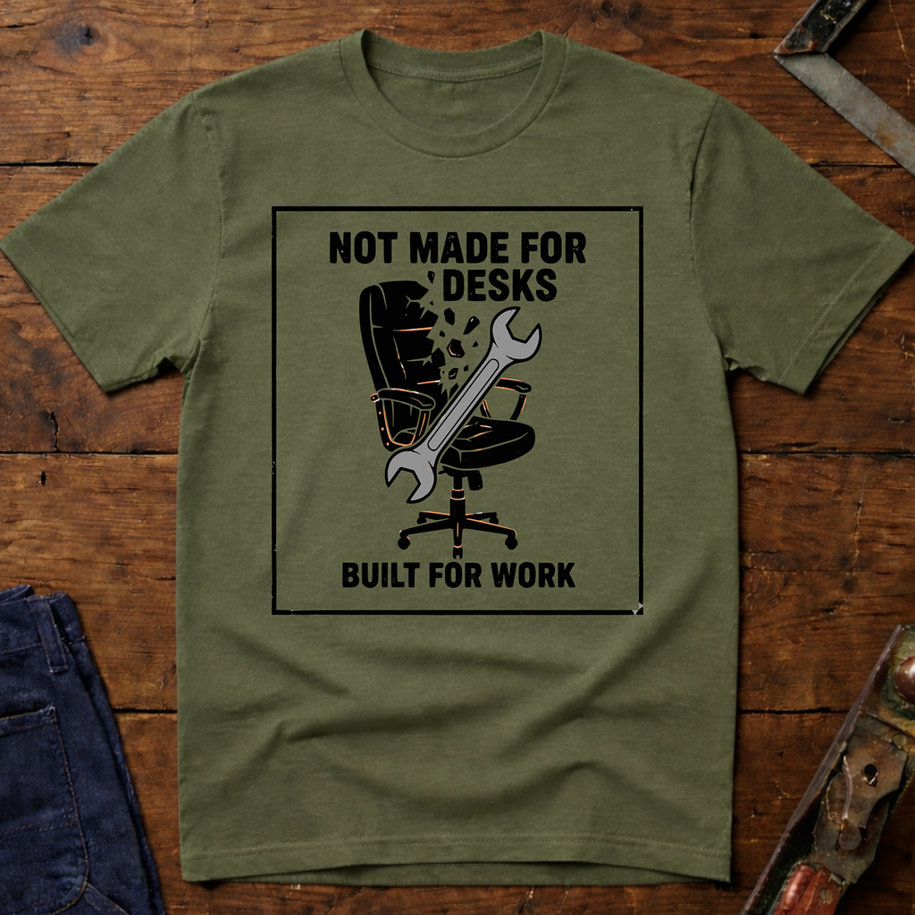 Not Made For Desks T-Shirt