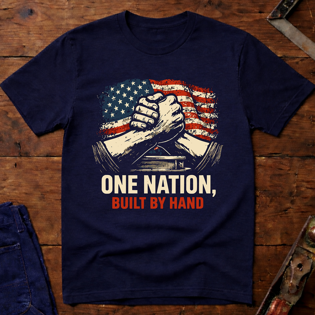 One Nation Built by Hand T-Shirt
