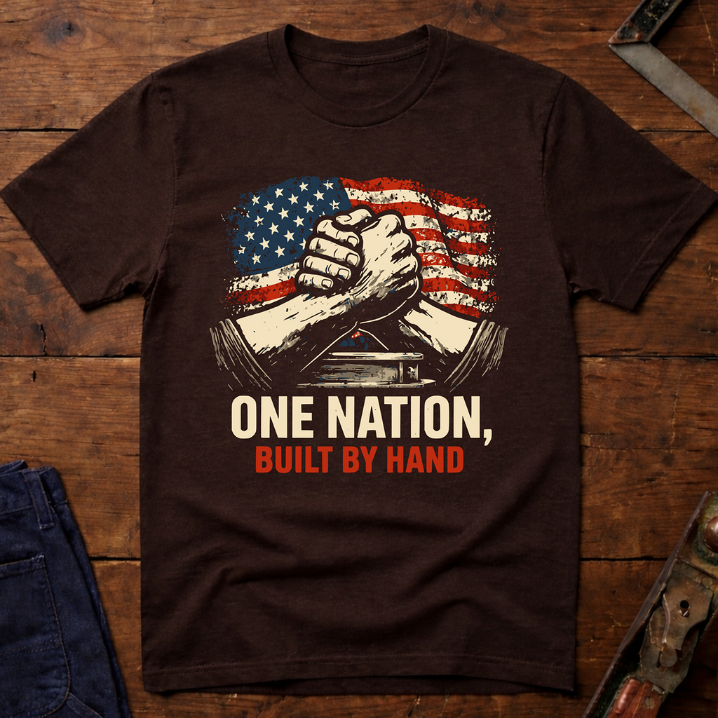 One Nation Built by Hand T-Shirt