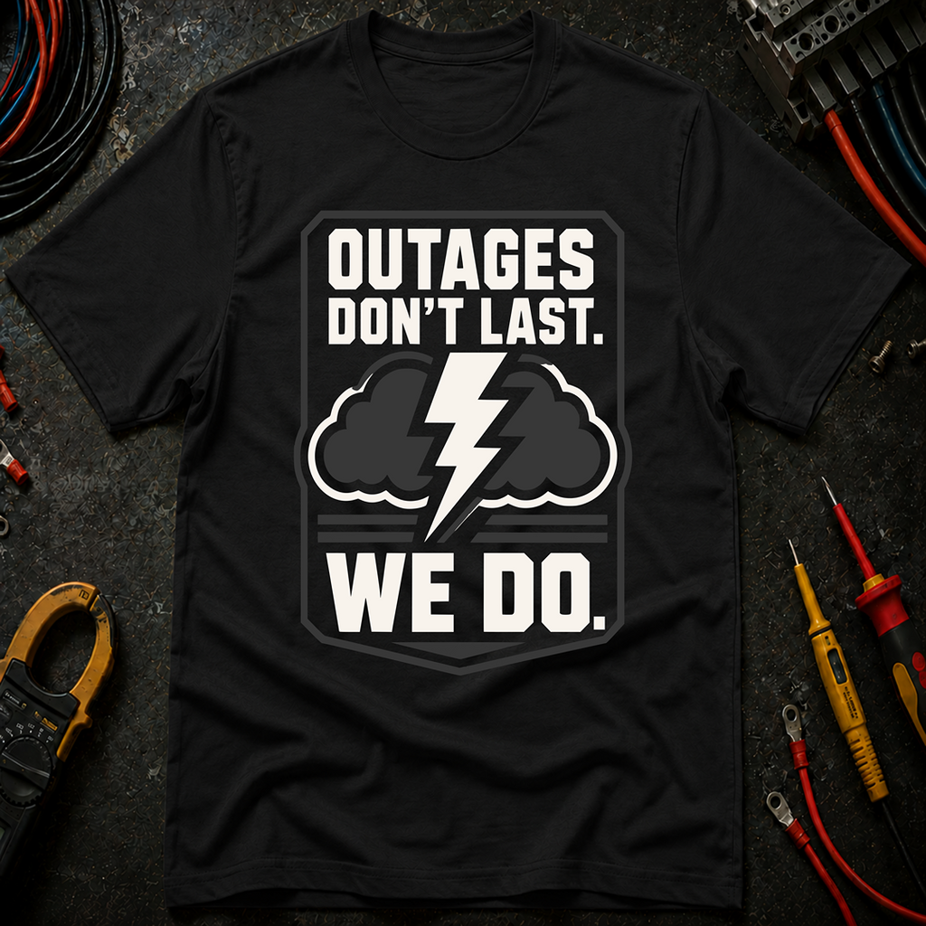 Outages Don't Last T-Shirt