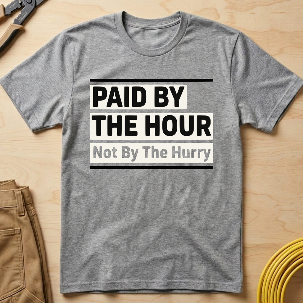Paid By The Hour T-Shirt