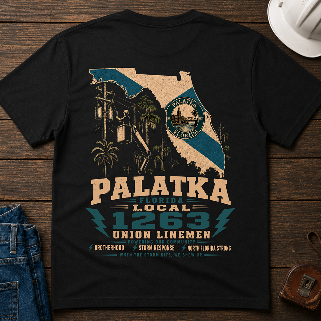 Palatka Local 1263 - Pocket T-Shirt