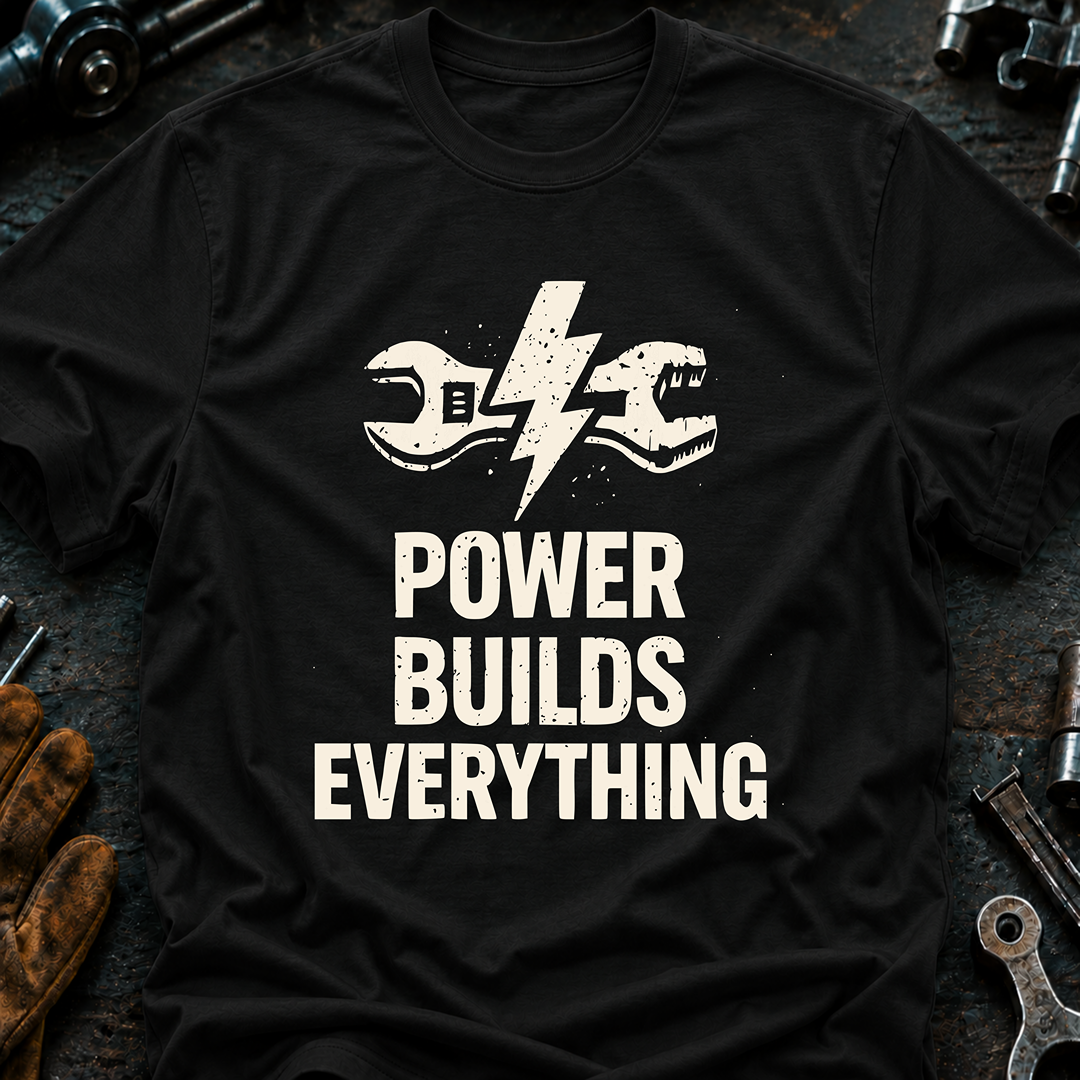 Power Builds Everything T-Shirt
