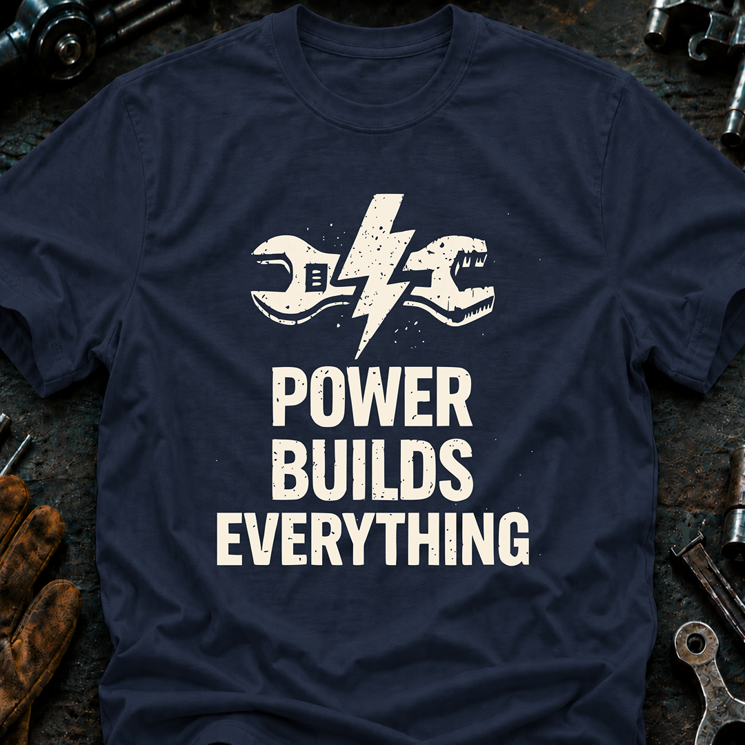 Power Builds Everything T-Shirt