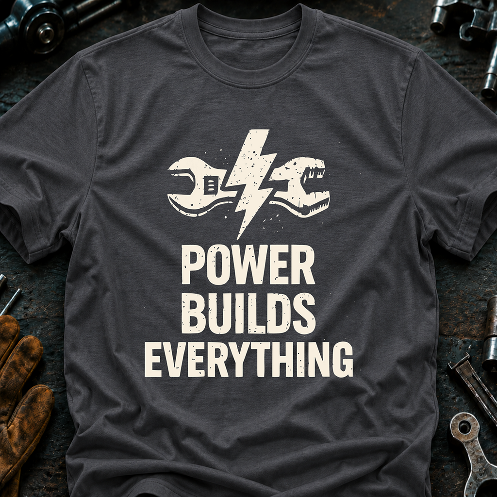 Power Builds Everything T-Shirt