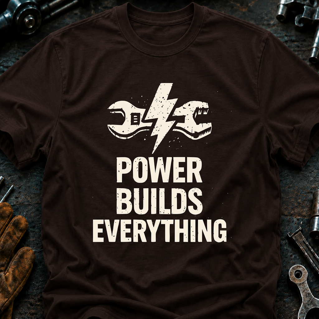 Power Builds Everything T-Shirt
