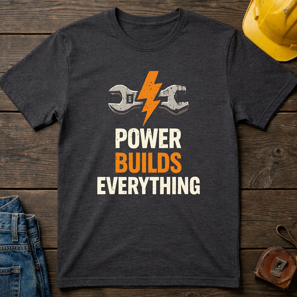 Power Builds Everything Ed.2 T-Shirt