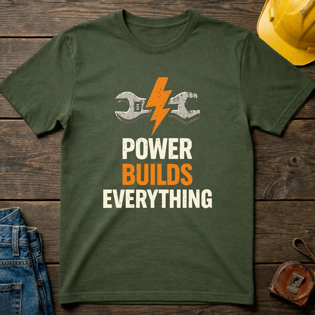 Power Builds Everything Ed.2 T-Shirt