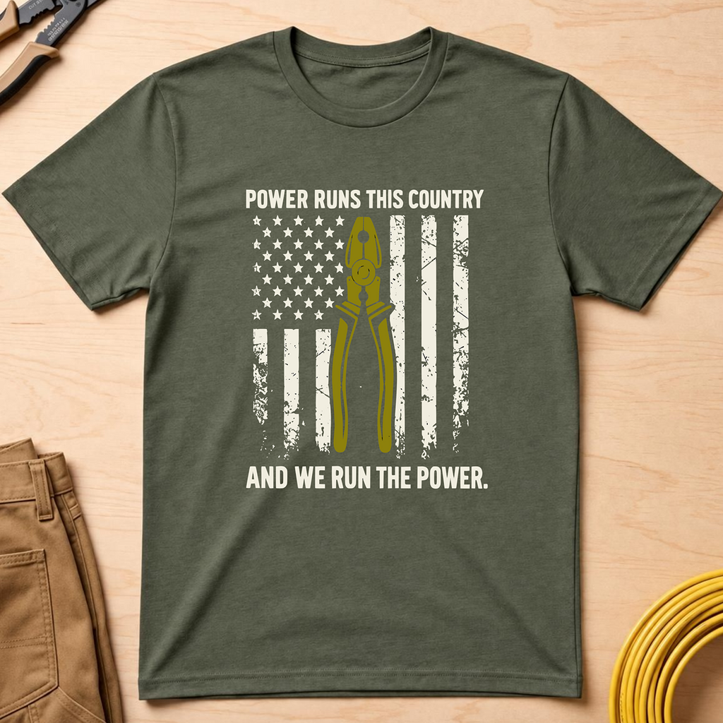 Power Runs This Country T-Shirt