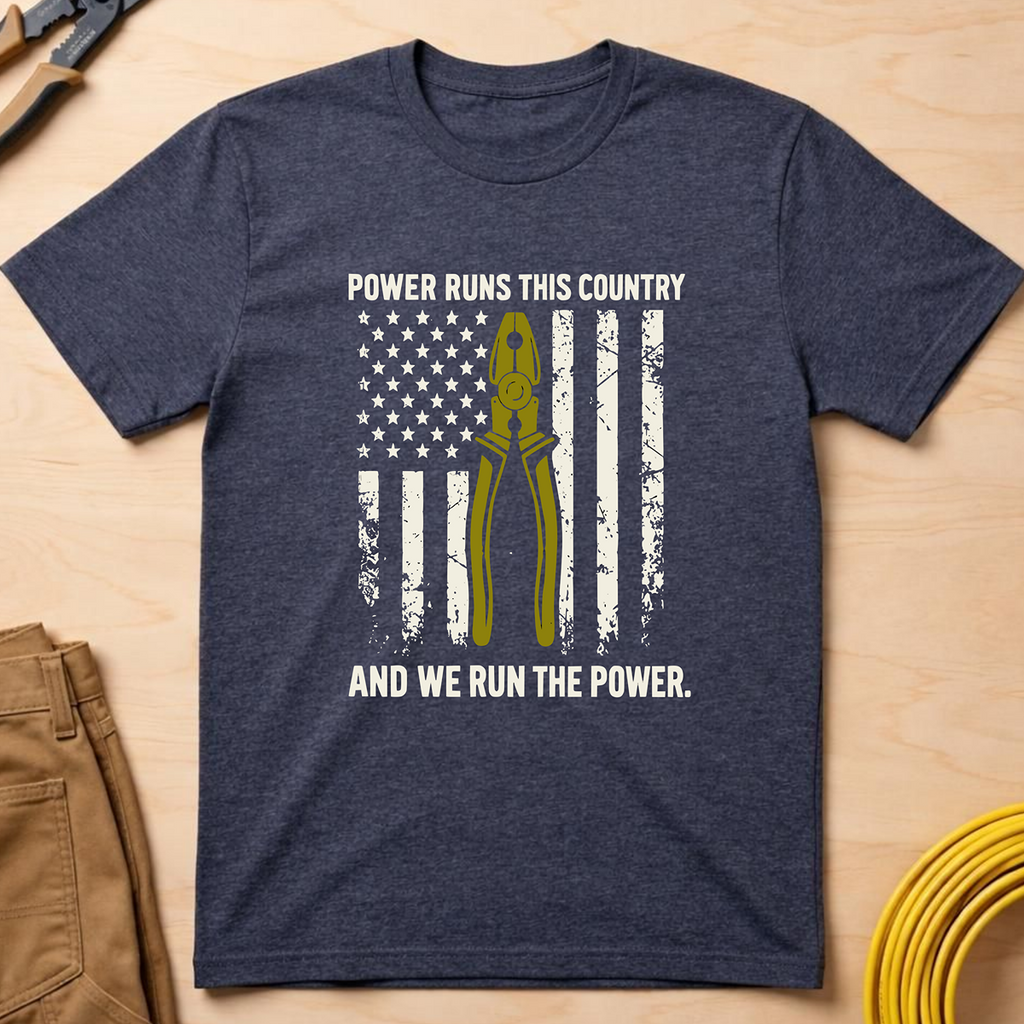 Power Runs This Country T-Shirt