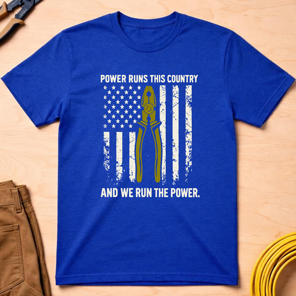 Power Runs This Country T-Shirt