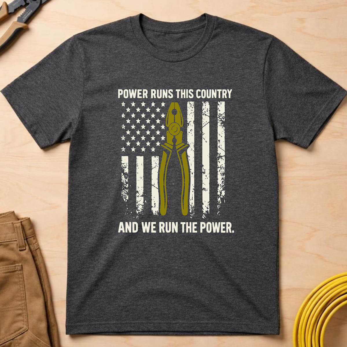 Power Runs This Country T-Shirt