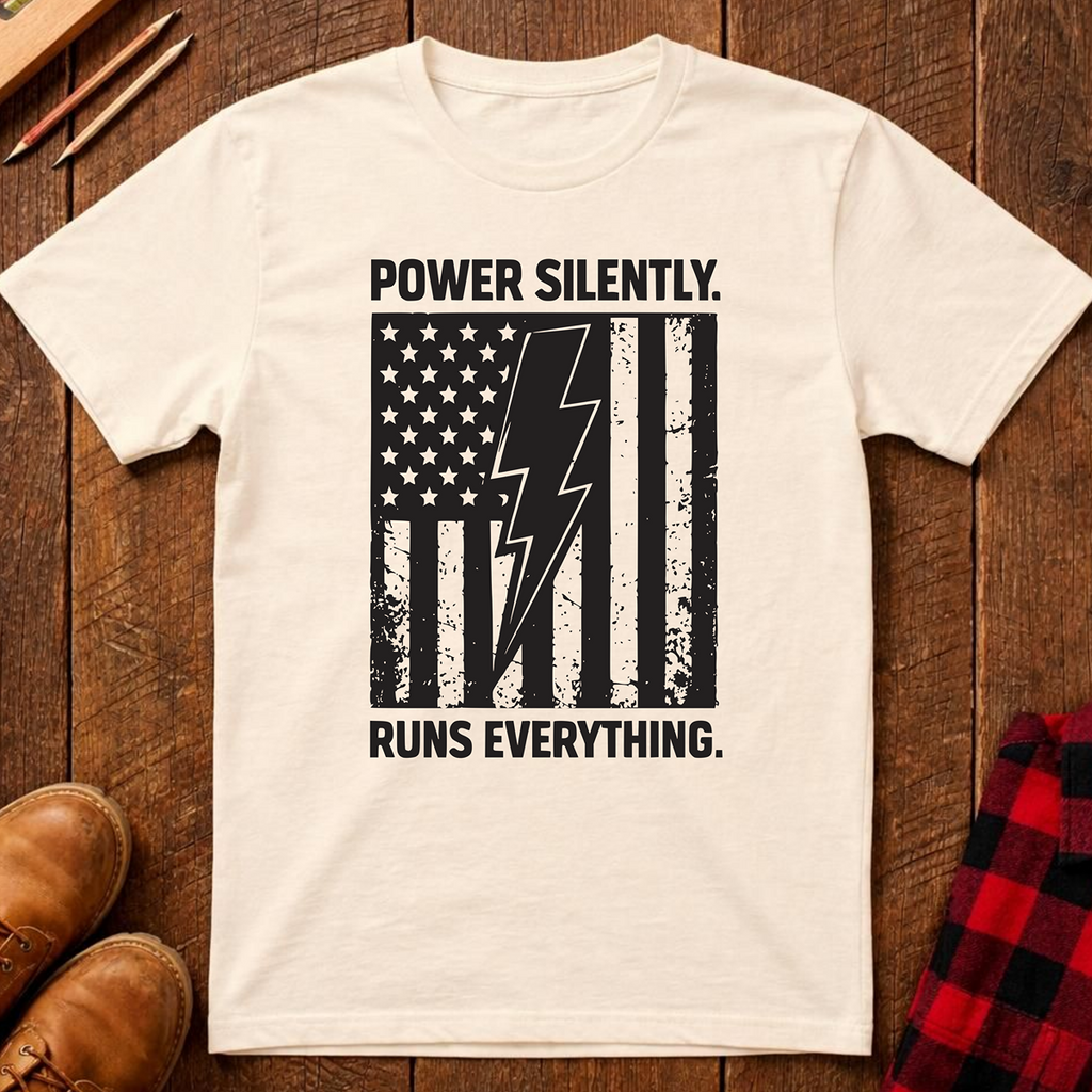Power Silently T-Shirt