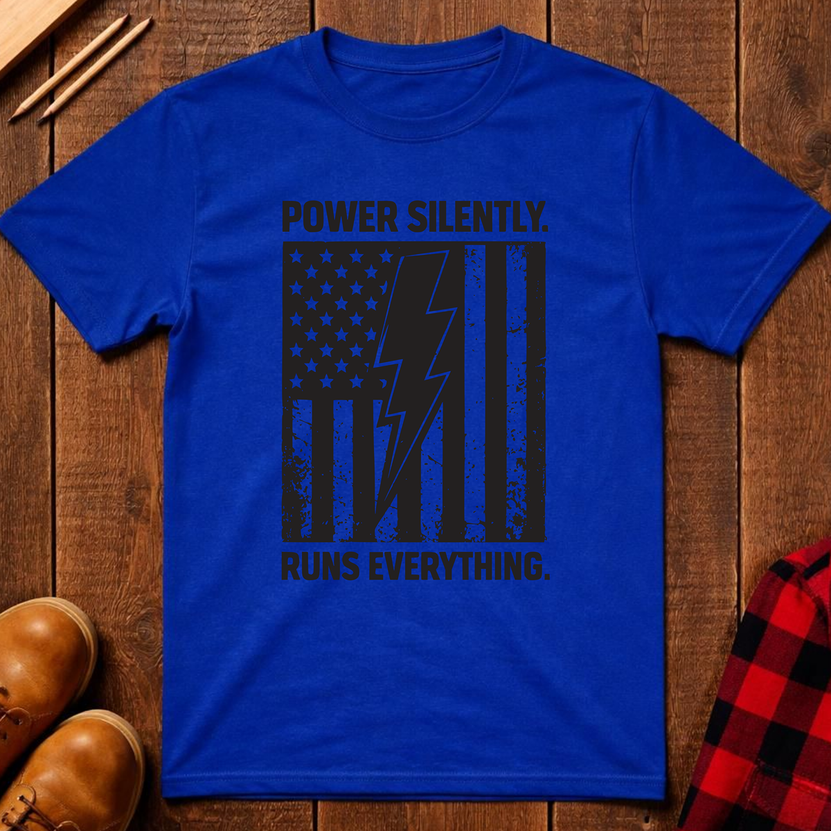 Power Silently T-Shirt