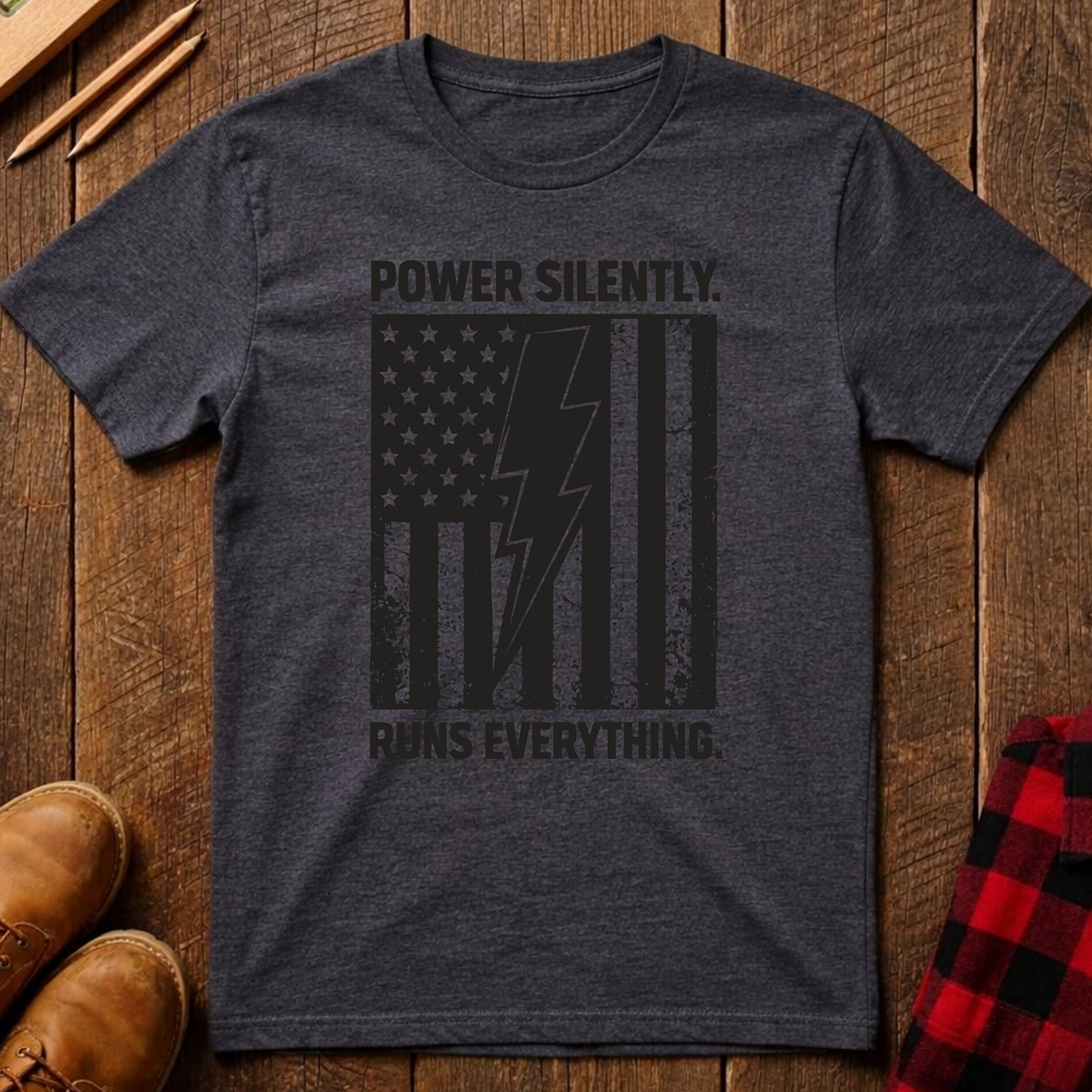 Power Silently T-Shirt