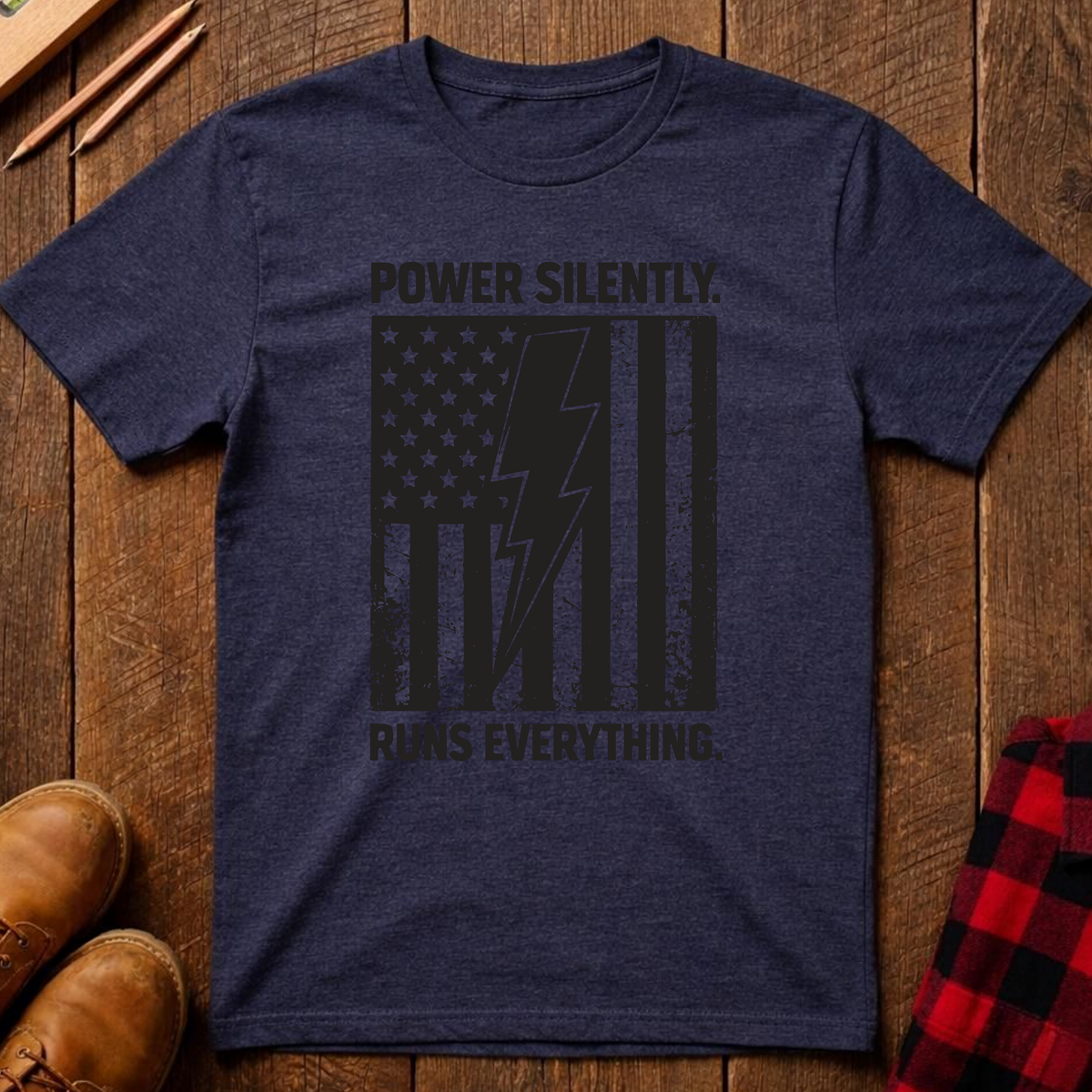 Power Silently T-Shirt