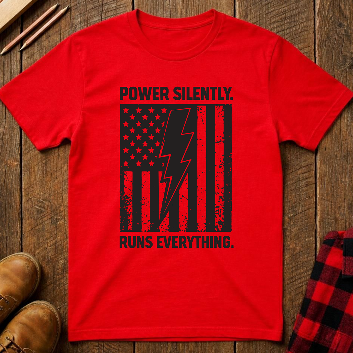 Power Silently T-Shirt