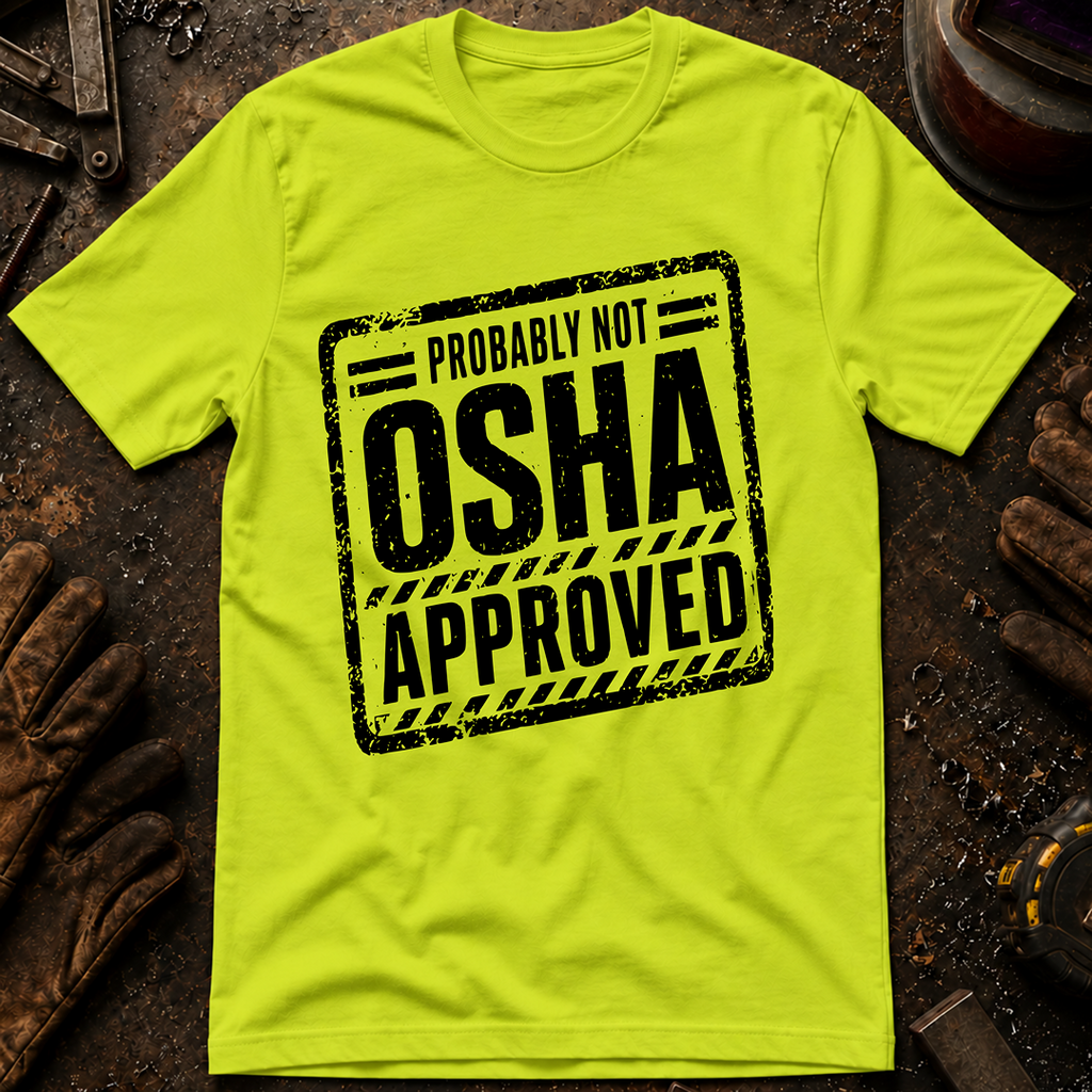 Probably Not OSHA Approved Safety Green Ed.2 T-Shirt