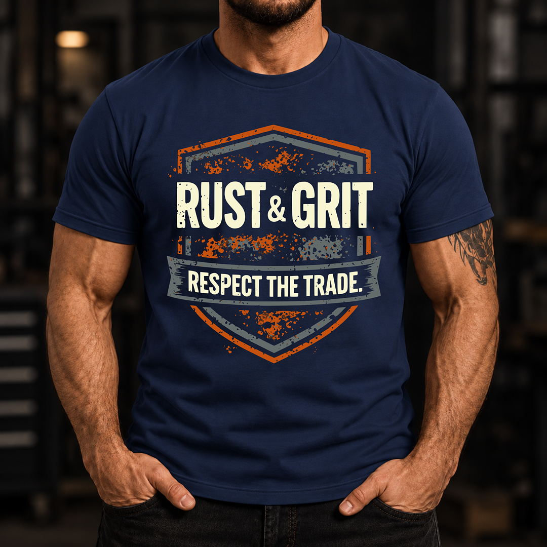 Rust & Grit Respect The Trade T-Shirt