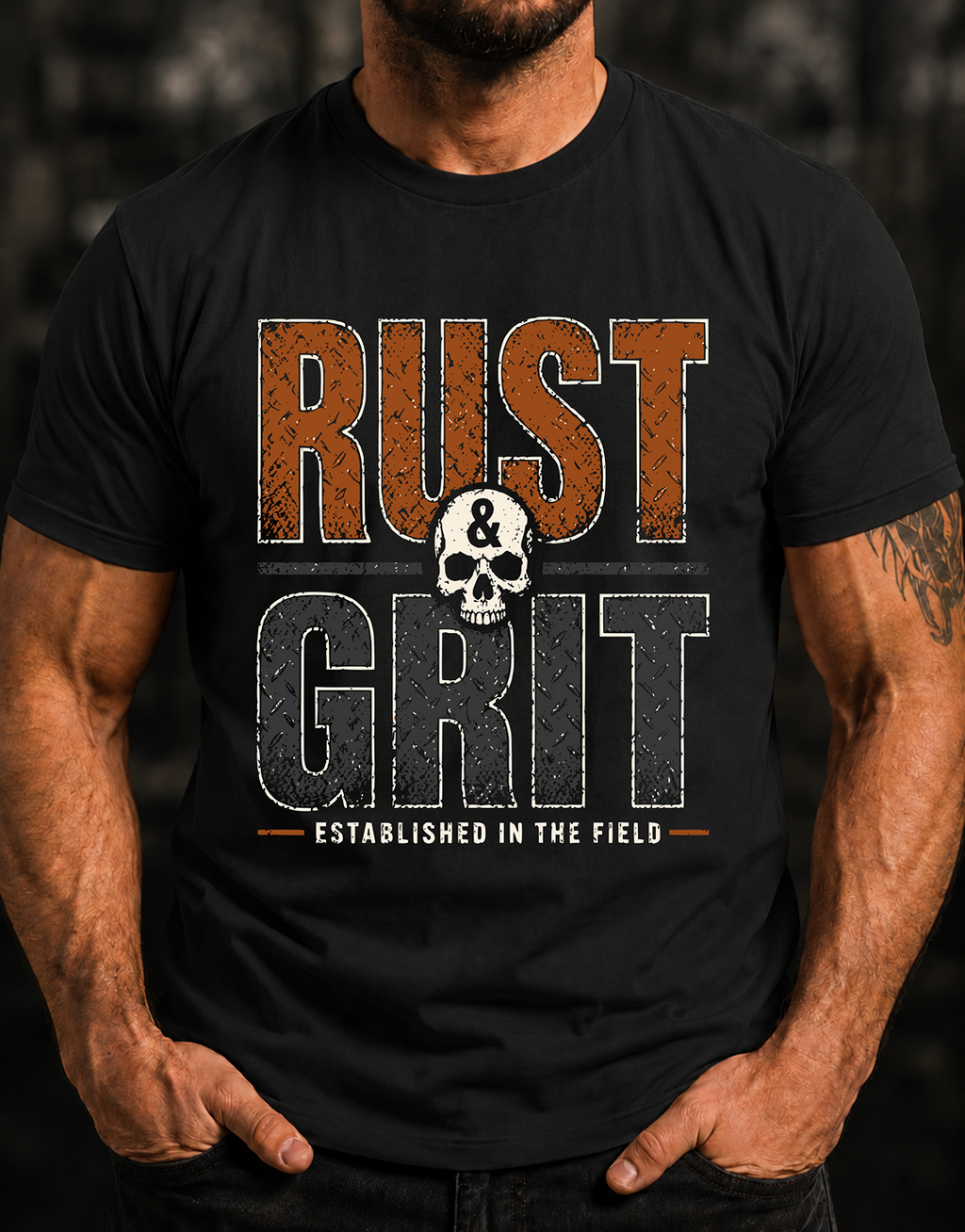 Rust & Grit Skull Ed.2 T-Shirt