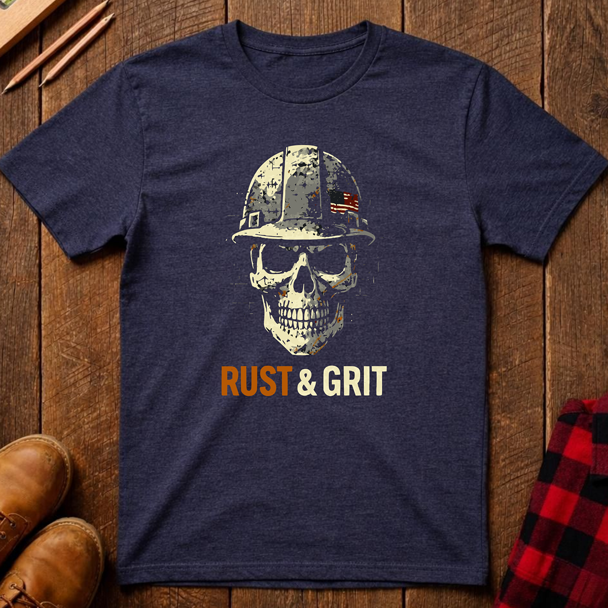 The Dark-Skull Collection: Rust & Grit Ed.2 T-Shirt