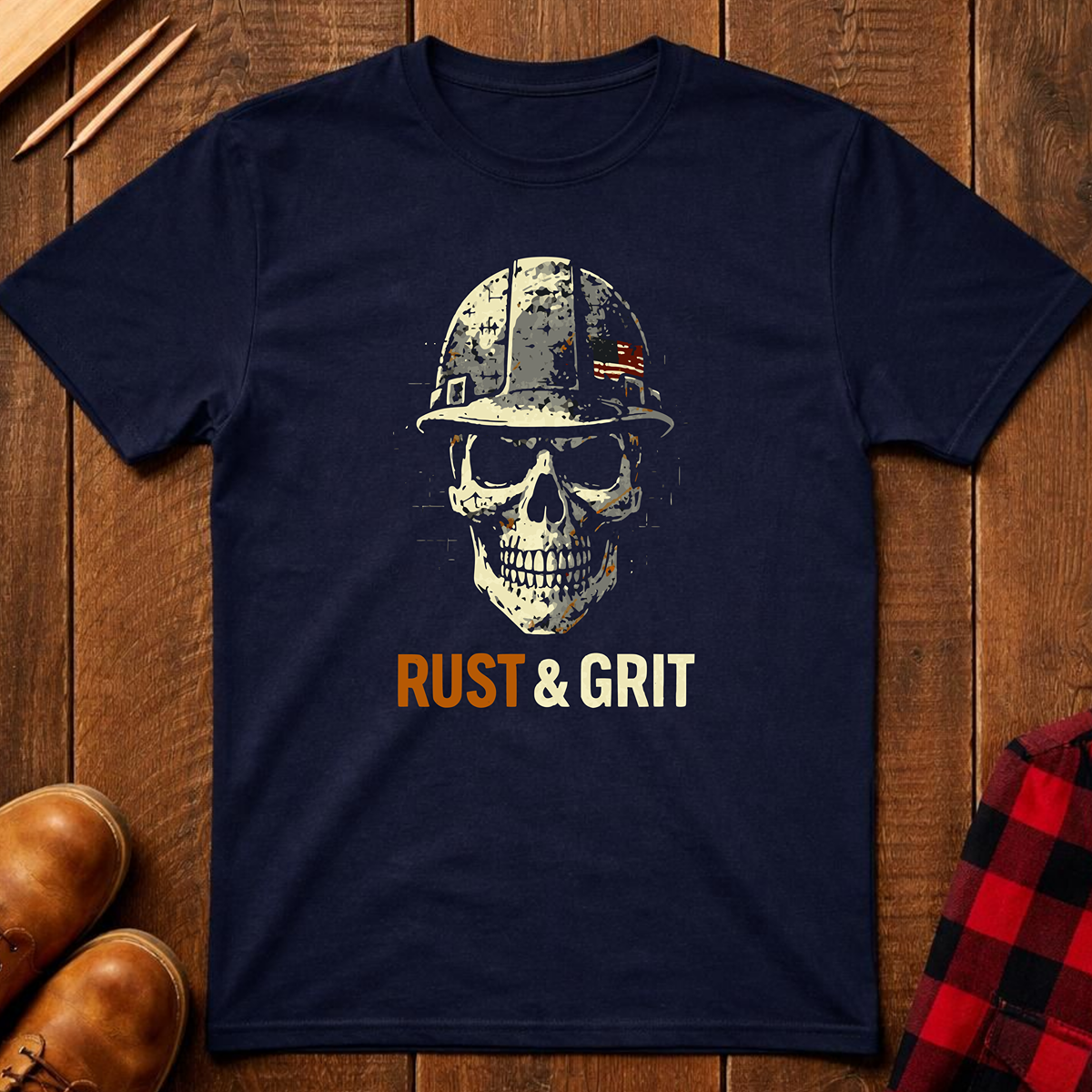 The Dark-Skull Collection: Rust & Grit Ed.2 T-Shirt
