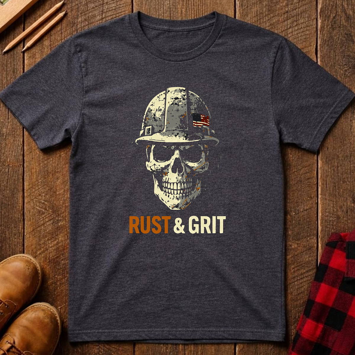 The Dark-Skull Collection: Rust & Grit Ed.2 T-Shirt
