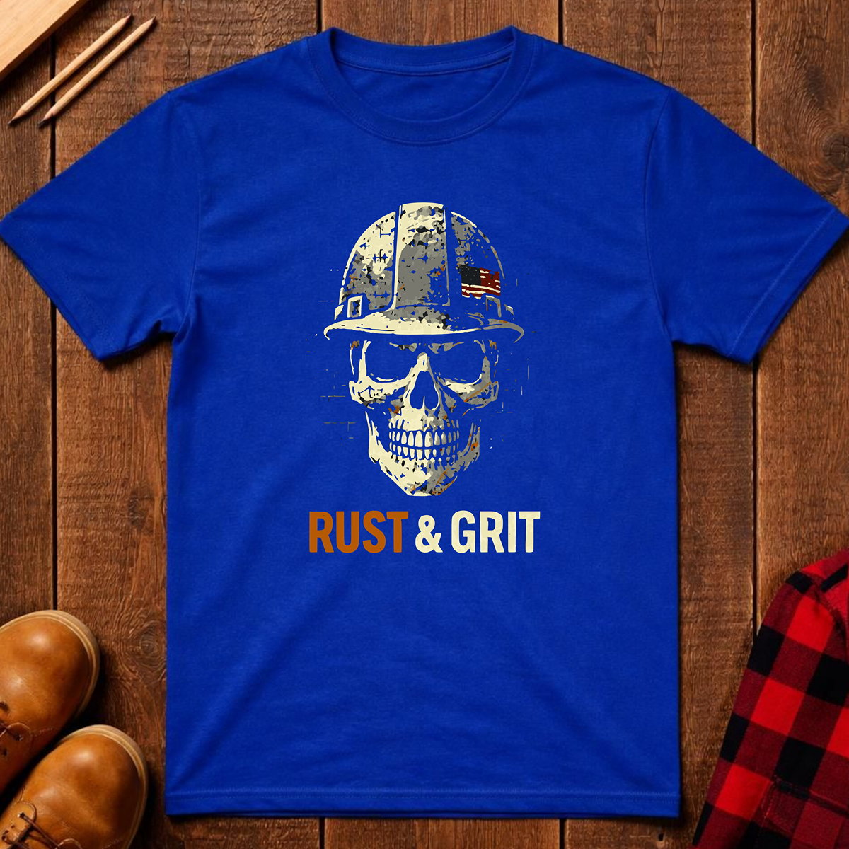 The Dark-Skull Collection: Rust & Grit Ed.2 T-Shirt