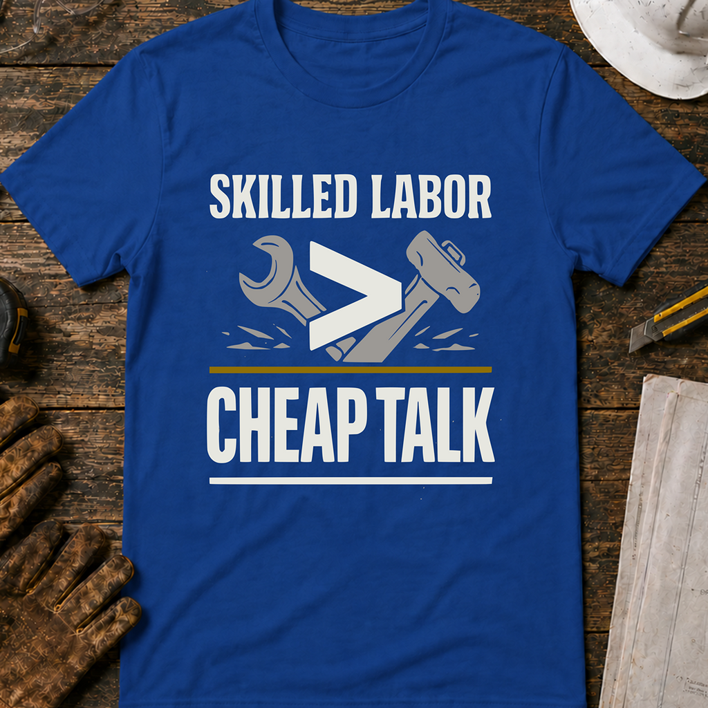 Skilled Labor Over Cheap Talk Ed.2 T-Shirt
