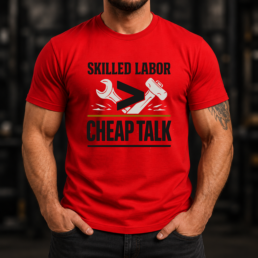 Skilled Labor Over Cheap Talk T-Shirt