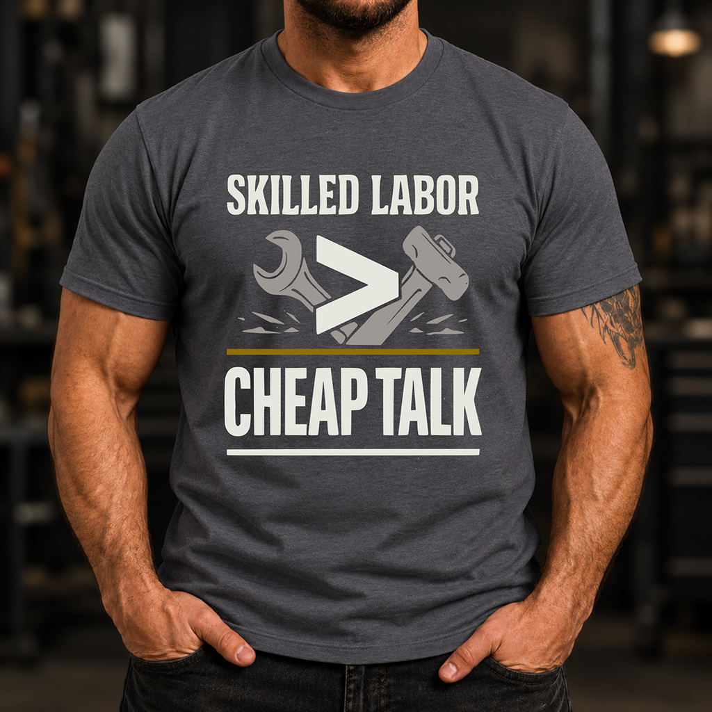 Skilled Labor Over Cheap Talk Ed.2 T-Shirt