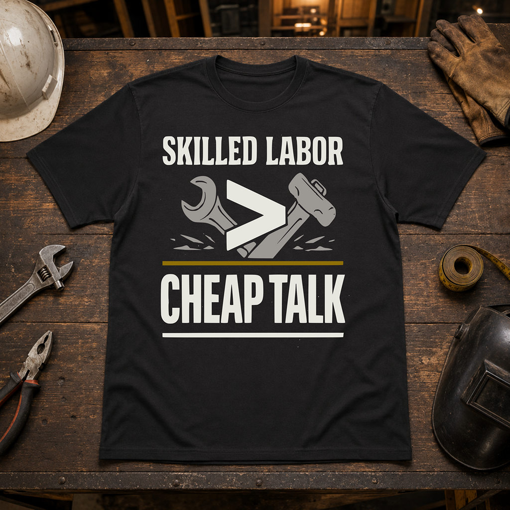 Skilled Labor Over Cheap Talk Ed.2 T-Shirt