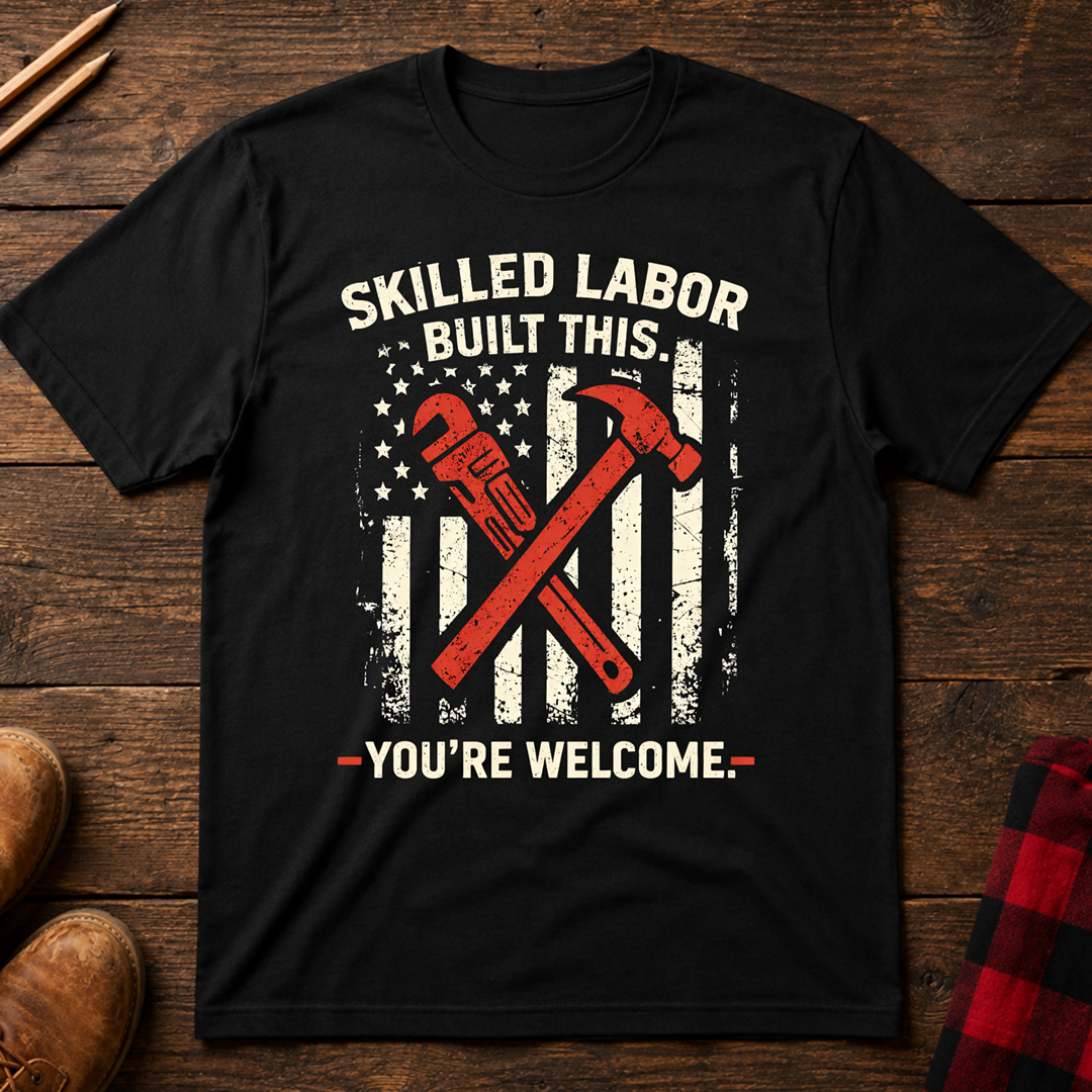 Skilled Labor Built This T-Shirt