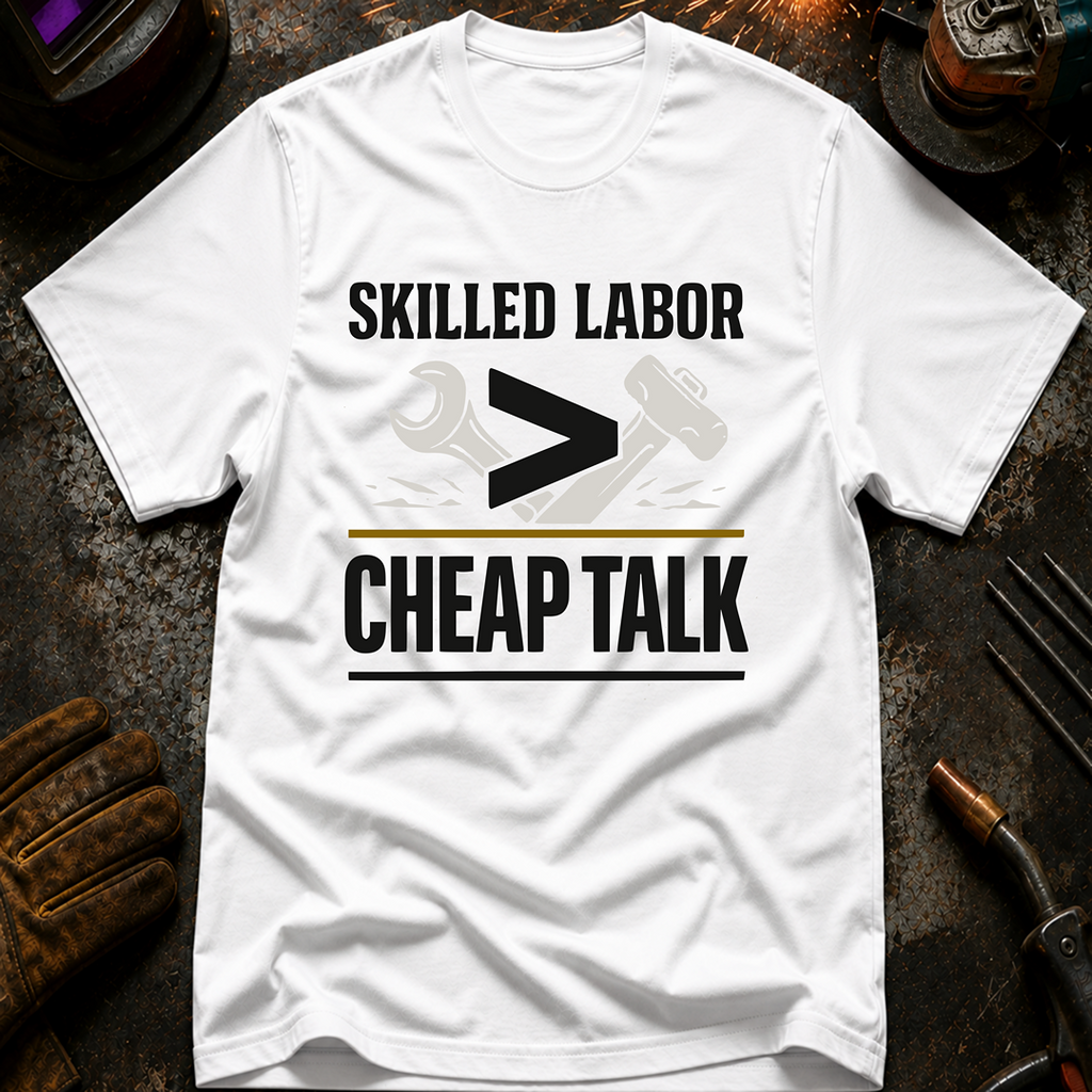 Skilled Labor Over Cheap Talk T-Shirt