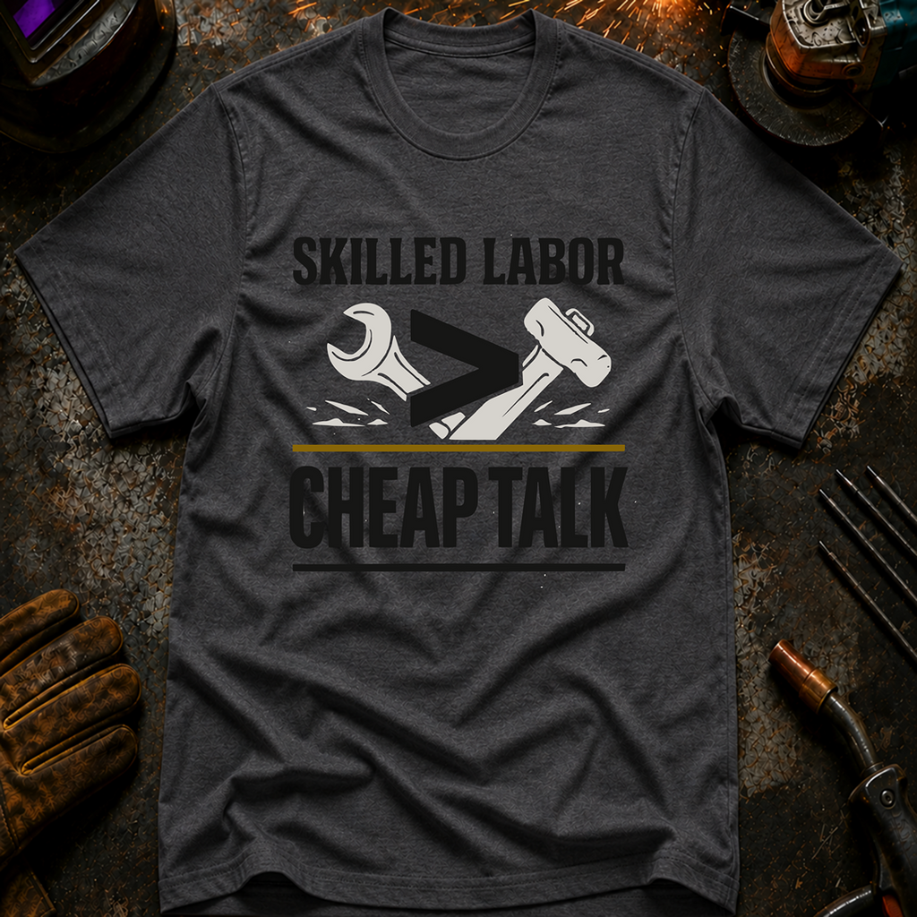Skilled Labor Over Cheap Talk T-Shirt