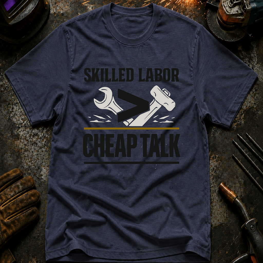 Skilled Labor Over Cheap Talk T-Shirt
