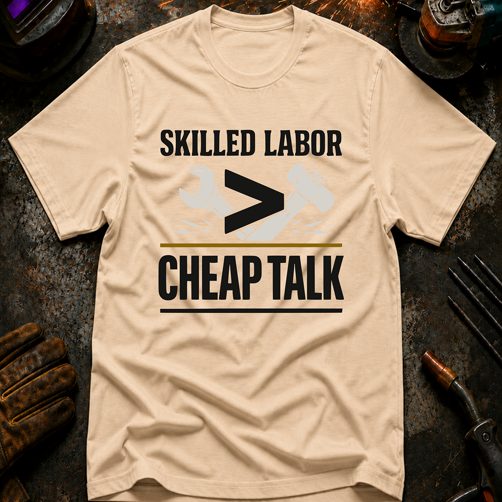 Skilled Labor Over Cheap Talk T-Shirt