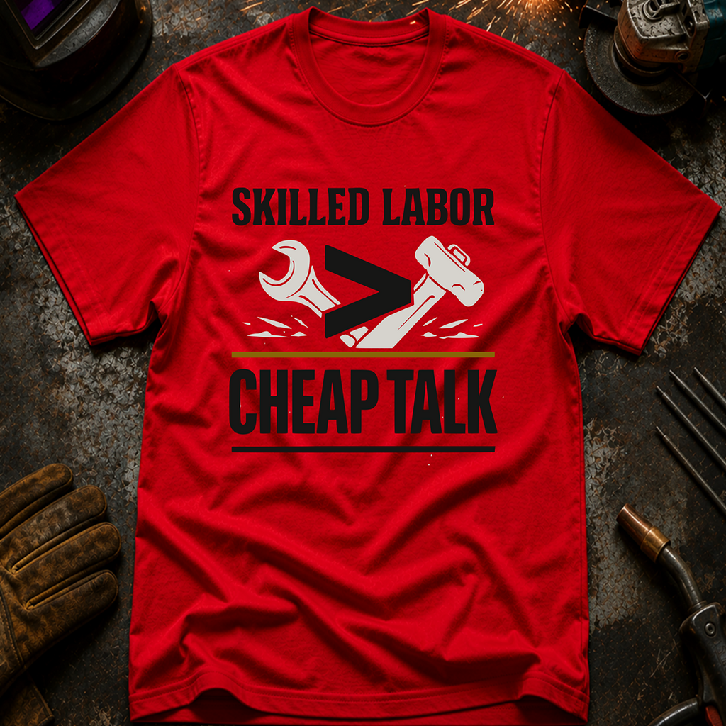 Skilled Labor Over Cheap Talk T-Shirt