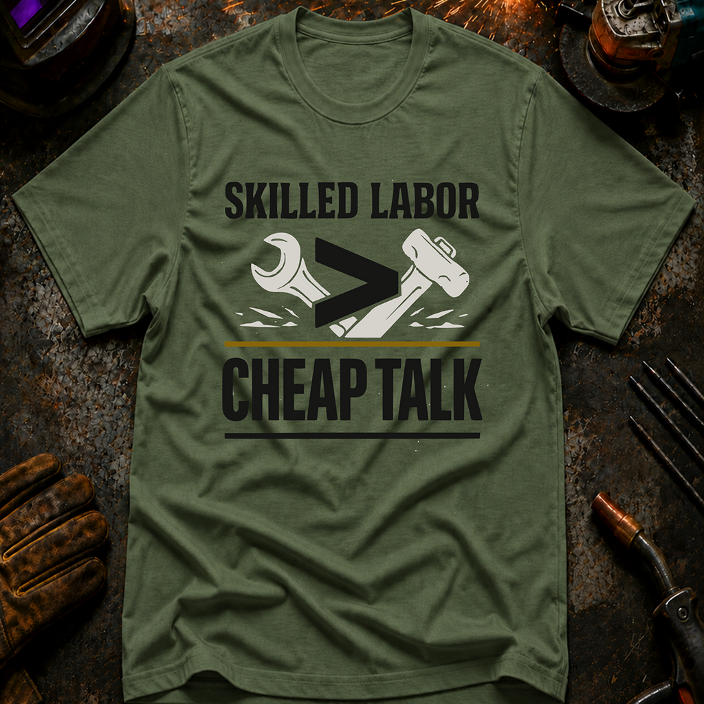 Skilled Labor Over Cheap Talk T-Shirt