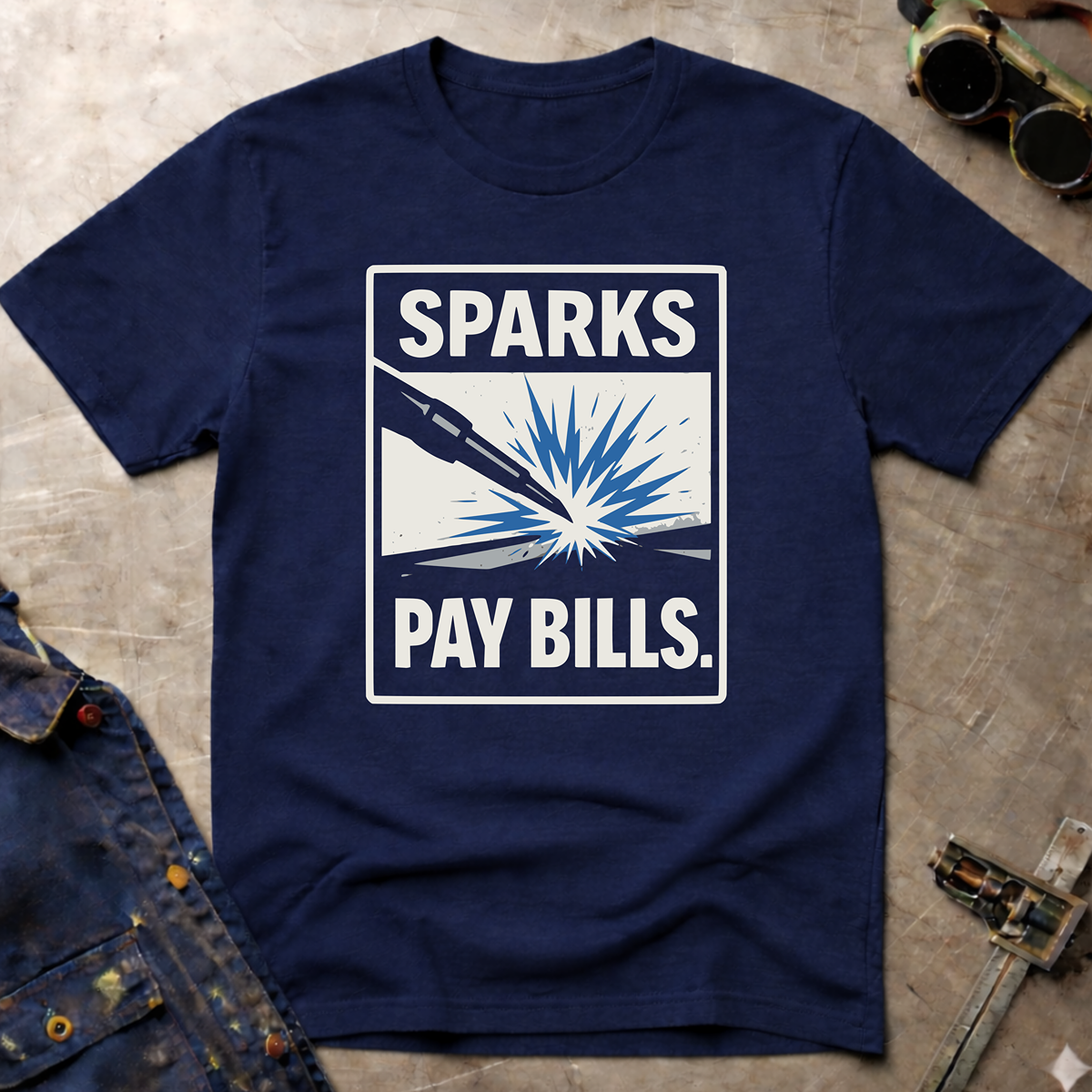 The Welders Collection: Sparks Pay Bills T-Shirt