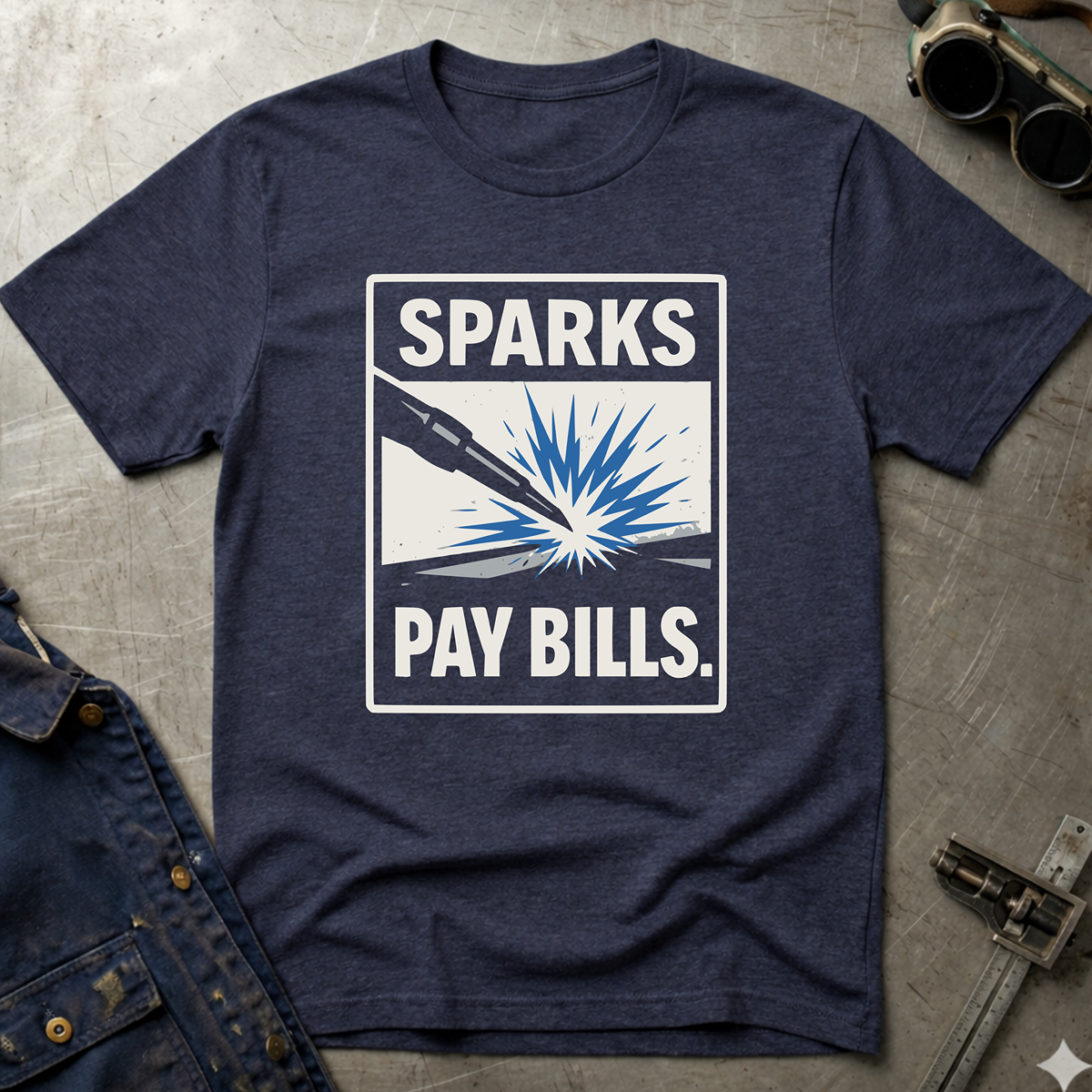 The Welders Collection: Sparks Pay Bills T-Shirt