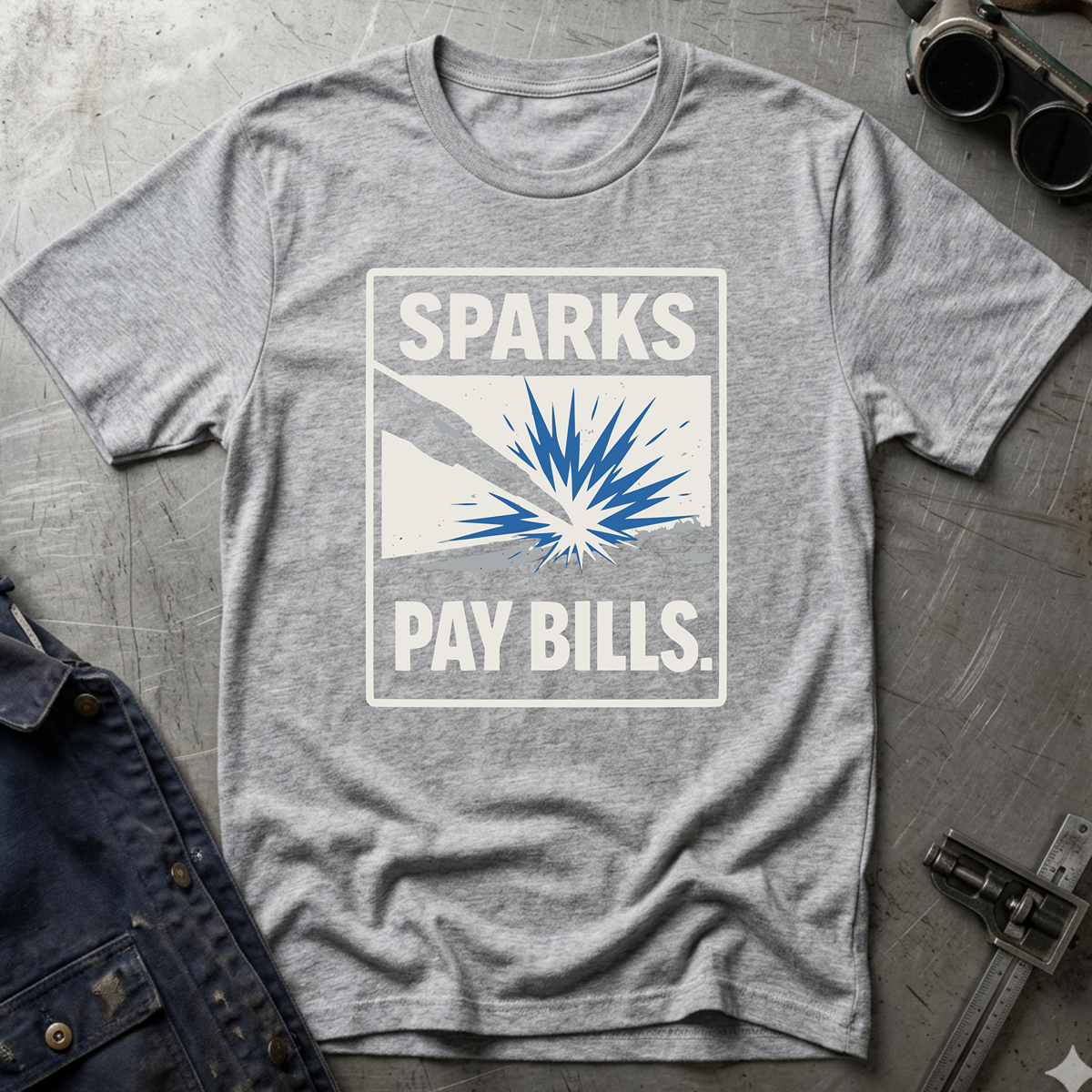 The Welders Collection: Sparks Pay Bills T-Shirt