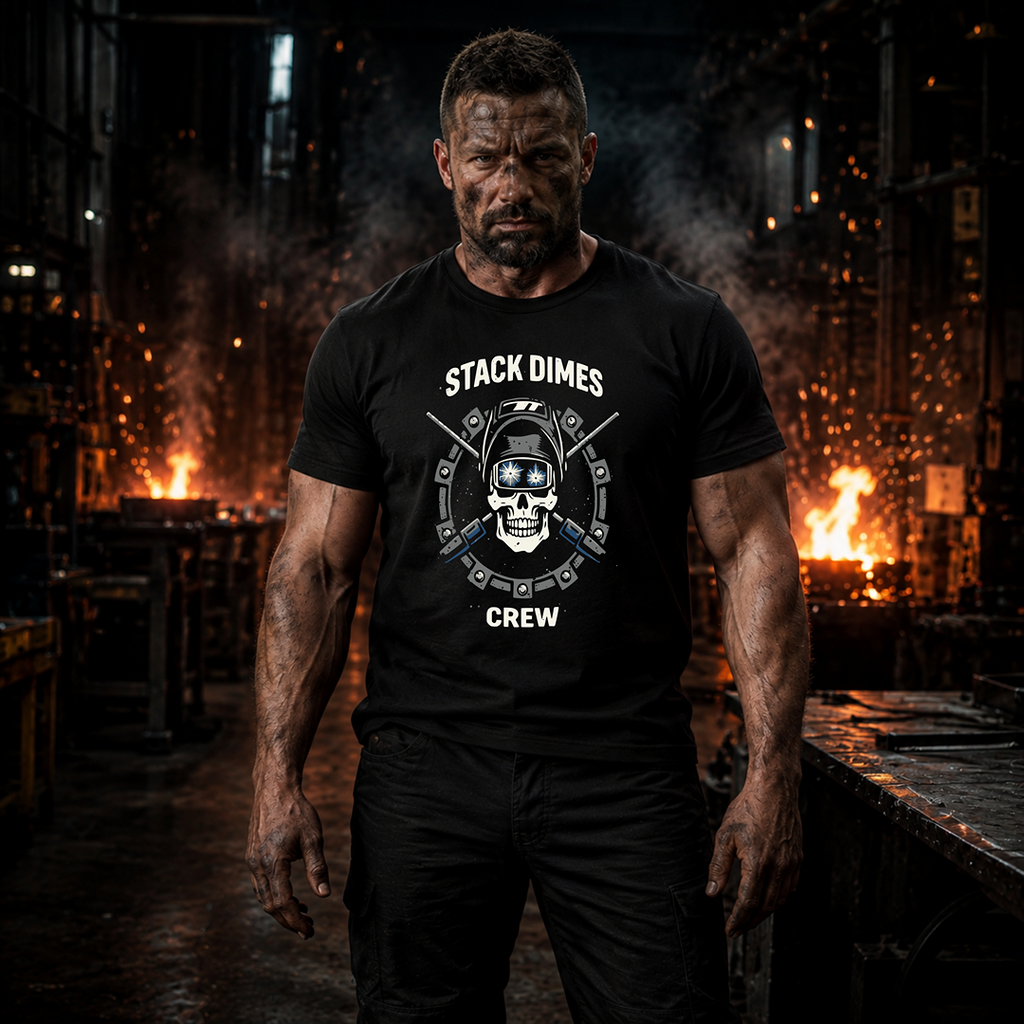 Stack Dimes Crew T-Shirt
