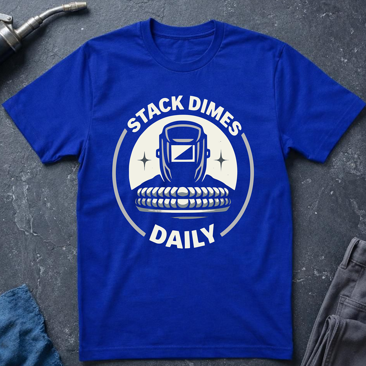 The Welders Collection: Stack Dimes Daily T-Shirt